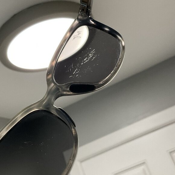 Maui Jim MJ758-11S Sunglasses Frame STG-SG 54-18 Grey Tortoise SCRATCHED LENSES main image 6
